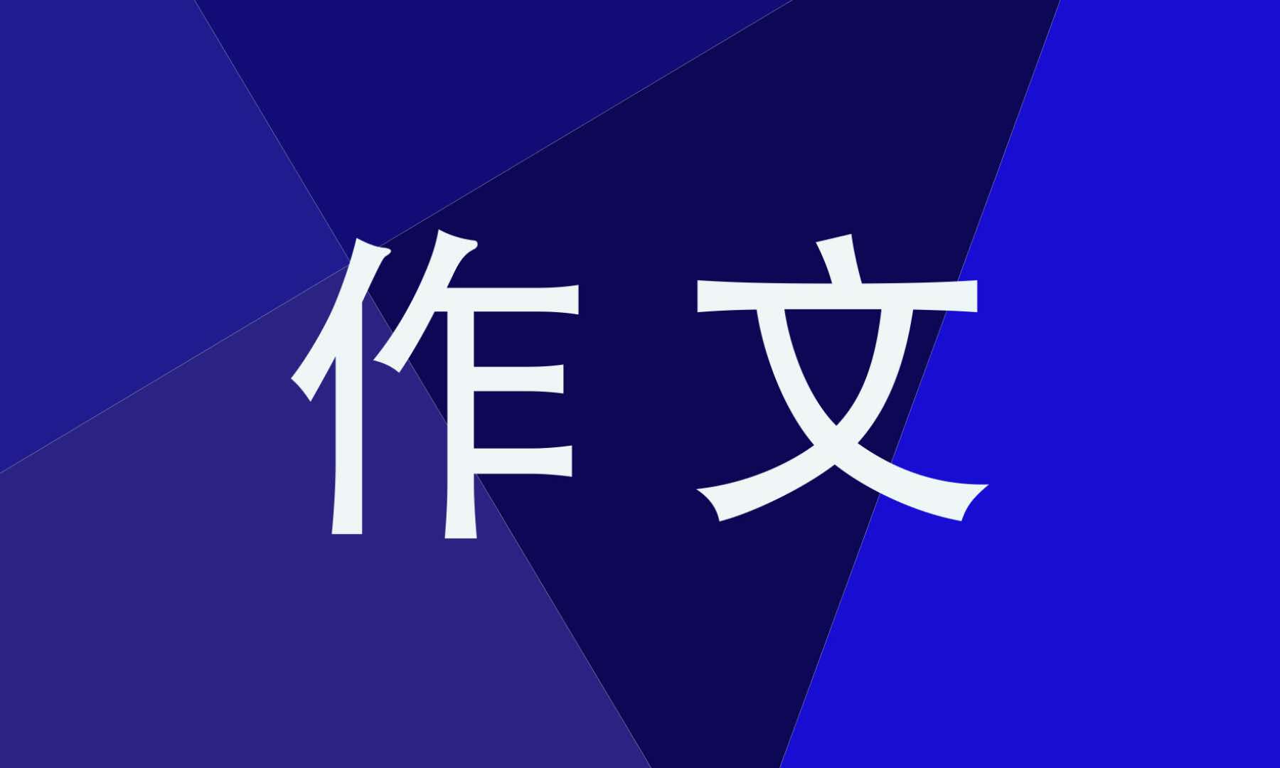 我有一個想法作文300字